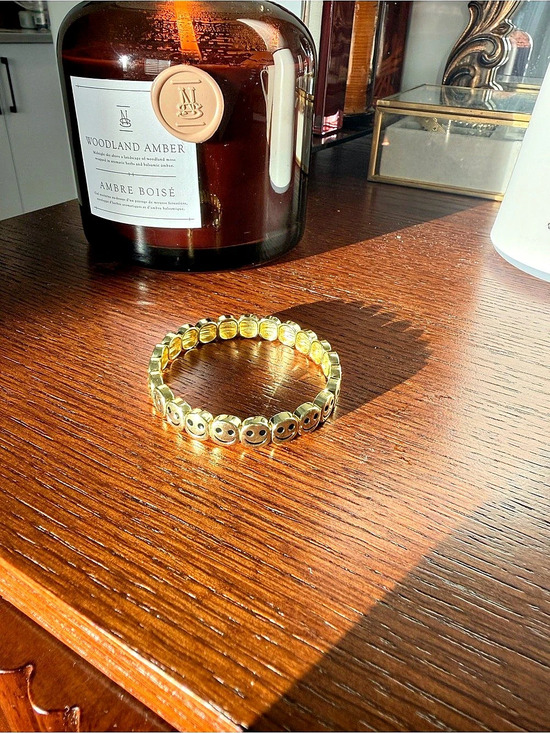 Lisa Gozlan Jewelry - Lisa Gozlan smiley face bracelet
Gold-Tone Link Bracelet
